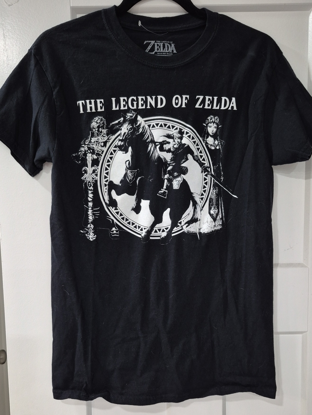The Legend of Zelda Black Graphic Tee - Zelda Brand